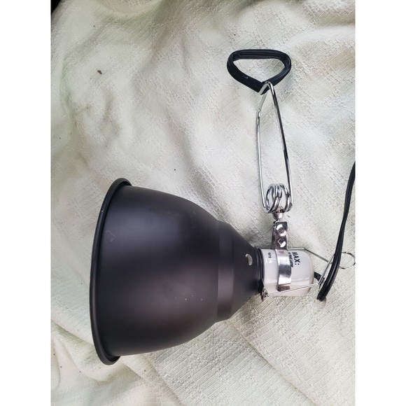 EUC Exo Terra PORTABLE Reptile Aluminum Dome LAMP Exo-Terra Swivel - Picture 6 of 8